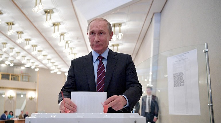 Путин проголосовал за нового президента в столице России